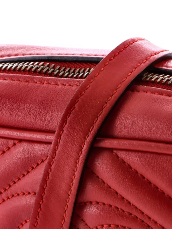 Gucci Pre-Owned GGマーモント ショルダーバッグ マテラッセ レザー