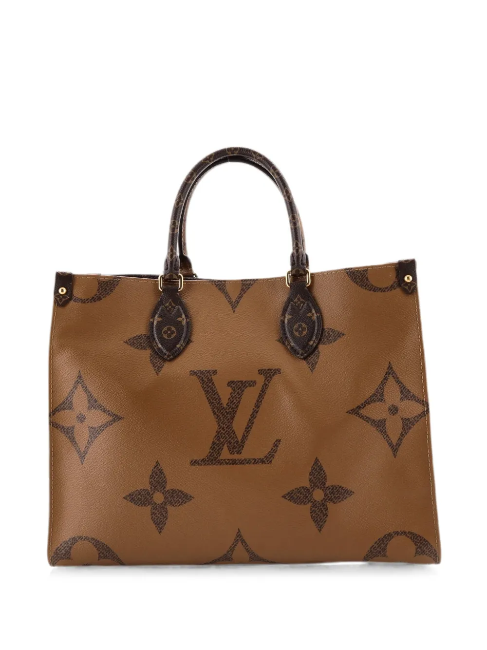 Louis Vuitton Pre-Owned OnTheGo Reverse Monogram Giant MM tote bag - Marrone