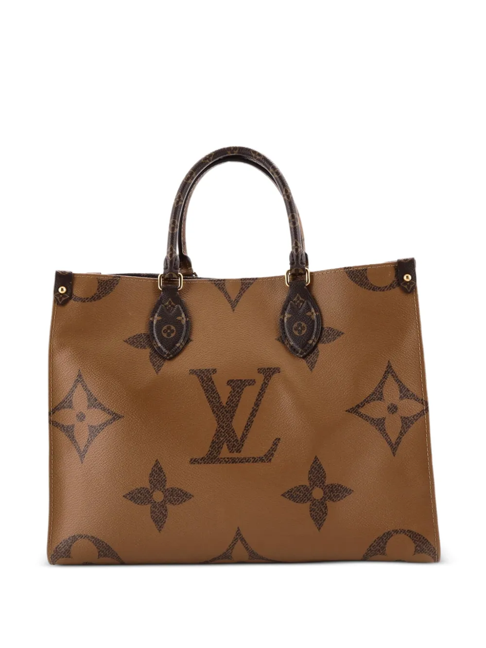 Louis Vuitton Pre-Owned OnTheGo Reverse Monogram Giant MM tote bag - Marrone