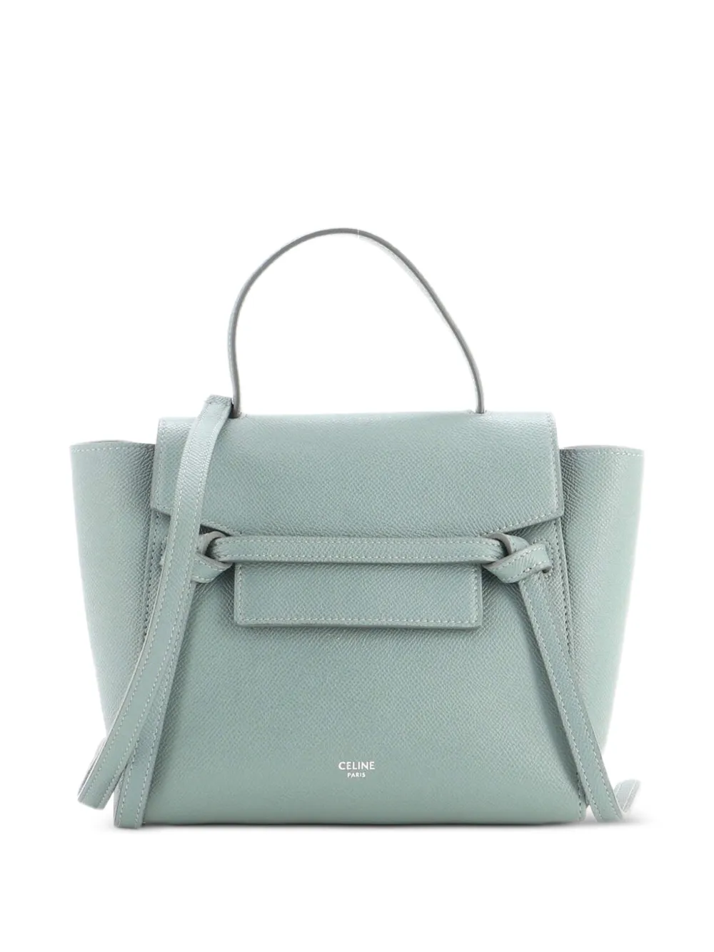 Celine Pre-Owned Belt Bag Textured Leather Nano shoulder bag - Verde