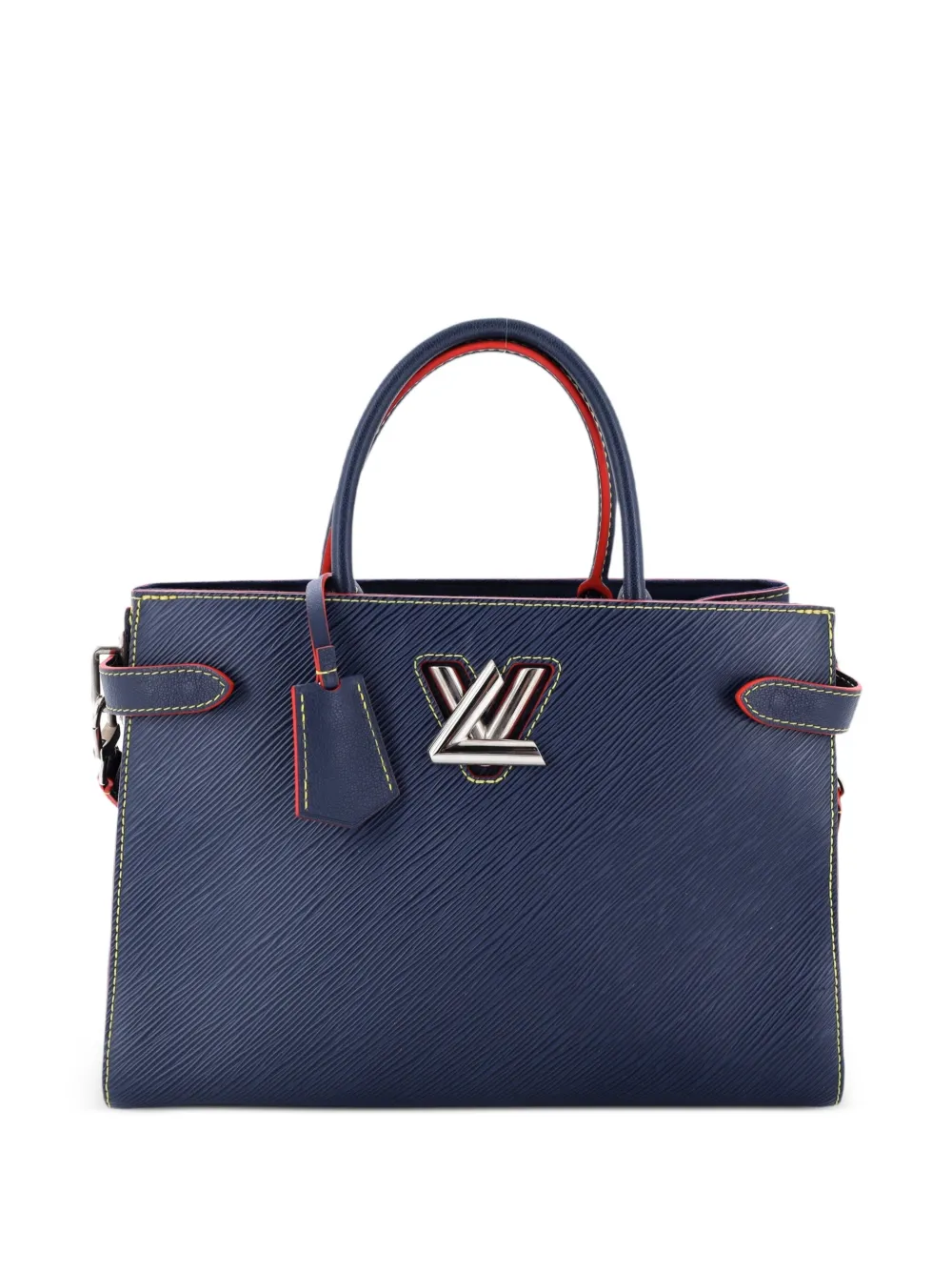 Louis Vuitton Pre-Owned Twist Epi Tote Bag aus Leder - Blau