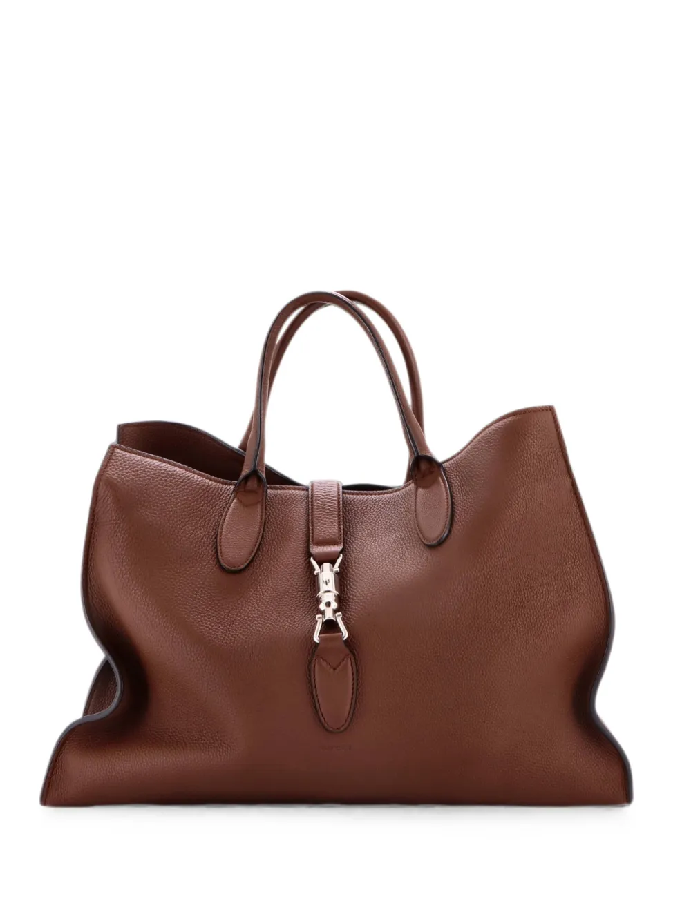 Gucci Pre-Owned Jackie Soft Leather Large tote bag - Braun