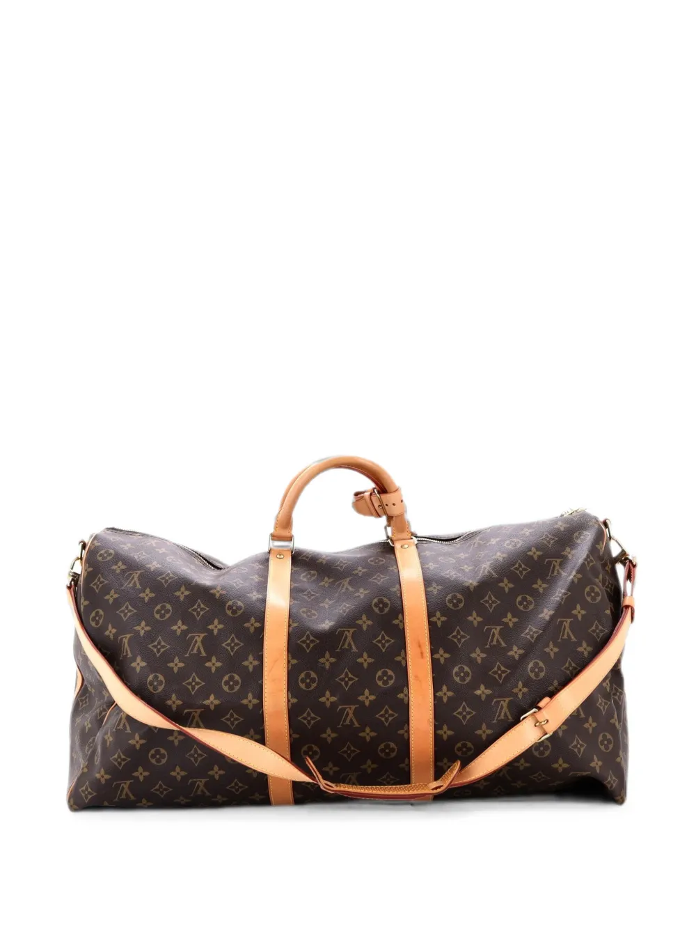 Louis Vuitton Pre-Owned Keepall Bandouliere Bag Monogram Canvas 60 travel bag - Marrone