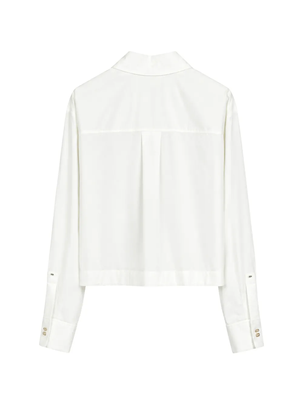 Sportmax Cropped blouse Wit