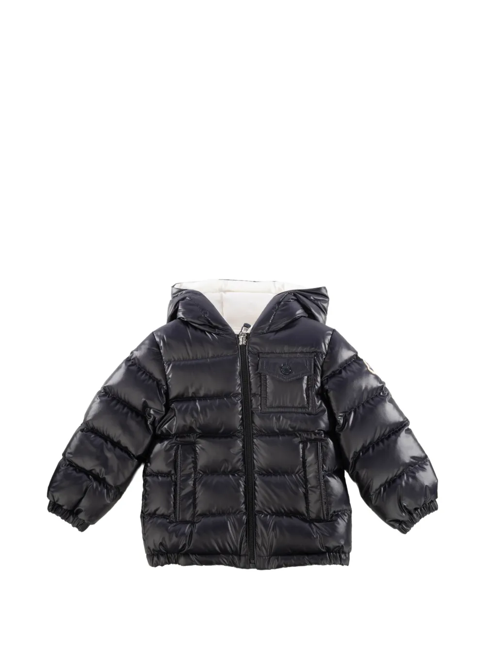 Moncler Enfant Gewatteerd jack Blauw