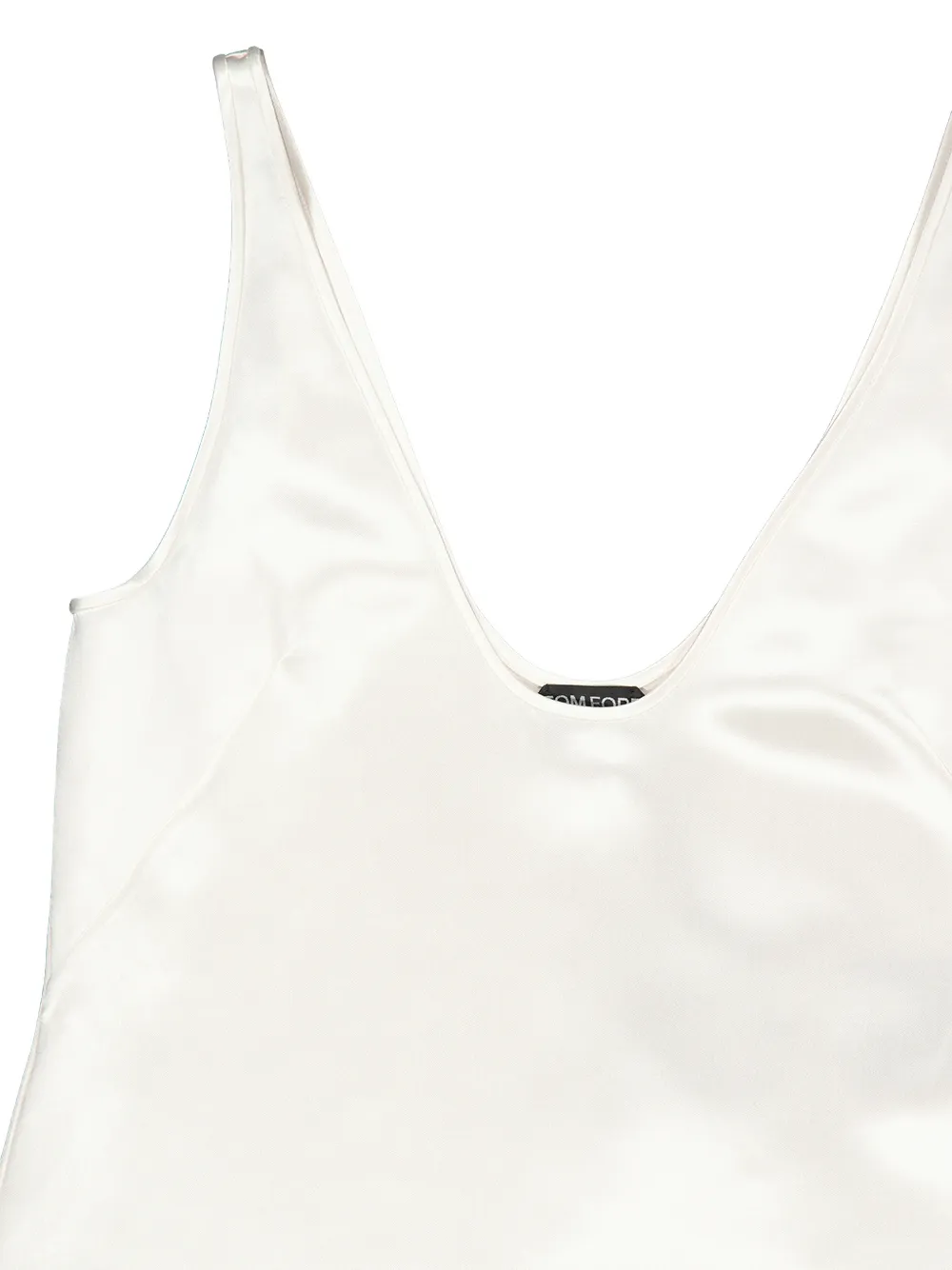 TOM FORD Zijden tanktop Beige