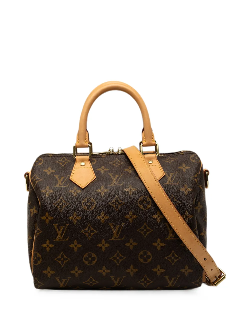 Louis Vuitton Pre-Owned 2013 Monogram Speedy Bandouliere 25 satchel - Marrone