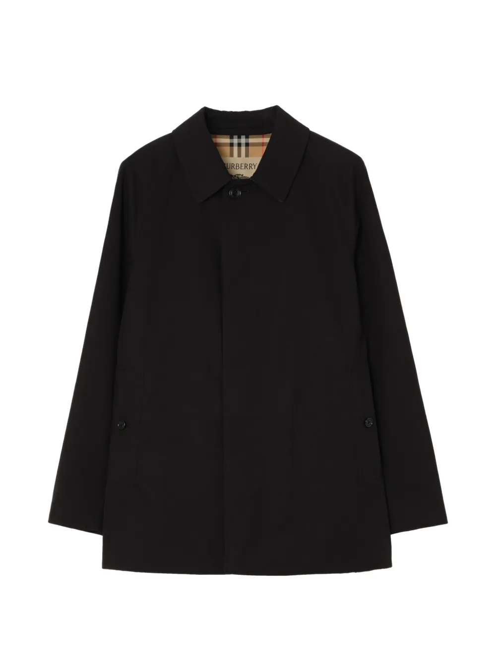 Burberry extra-short gabardine Camden car coat