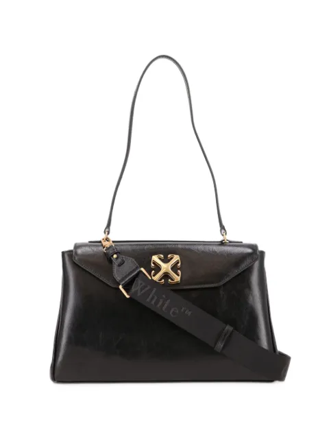 Off-White Jitney logo-plaque shoulder bag