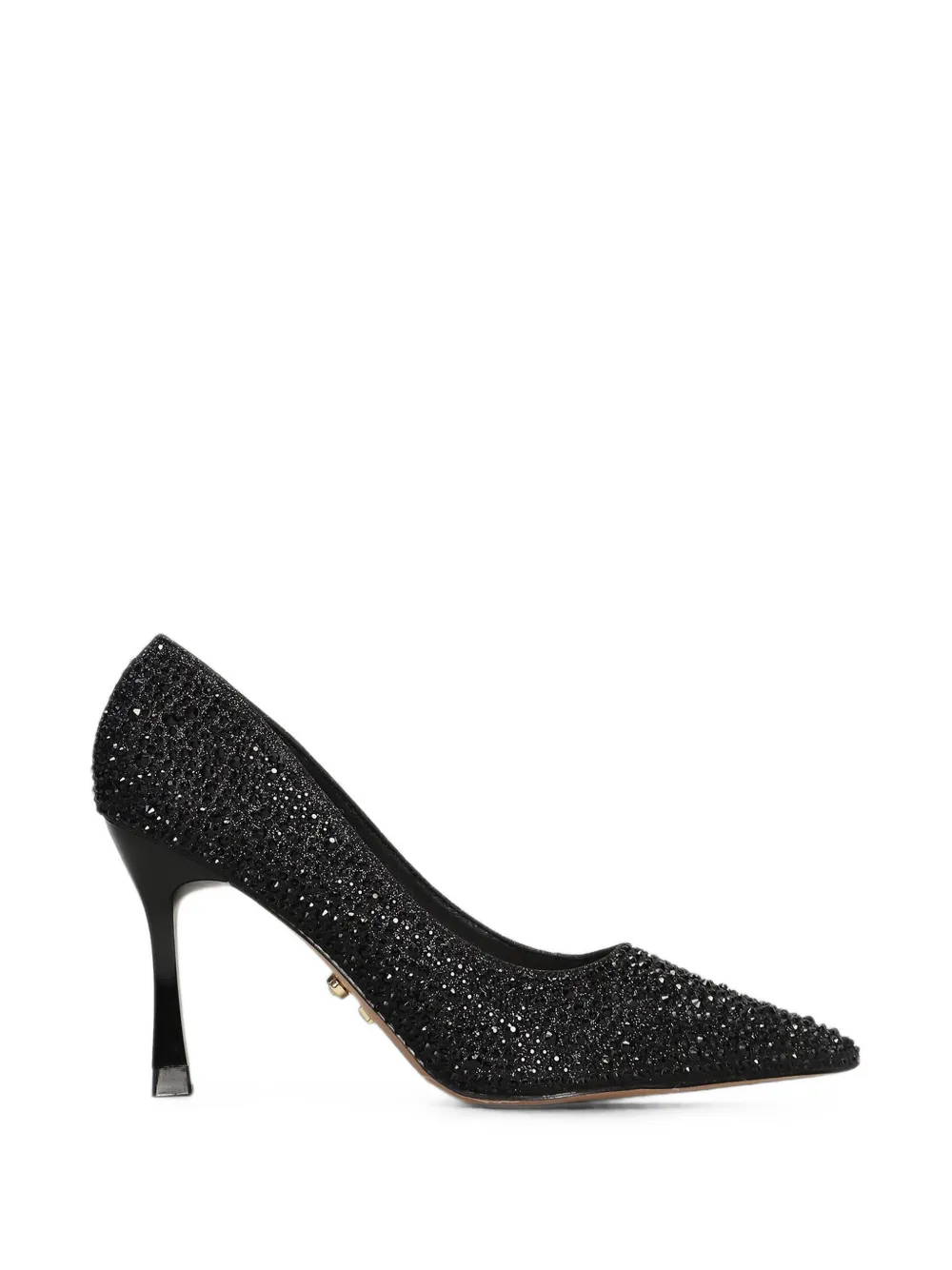 Twenty Four Haitch Teylor Crystal-embellished Pointed-toe Pumps In 블랙