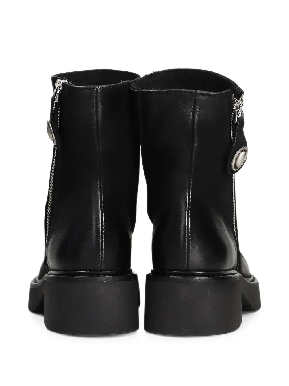 Metisse side-zip chunky-sole boots Zwart