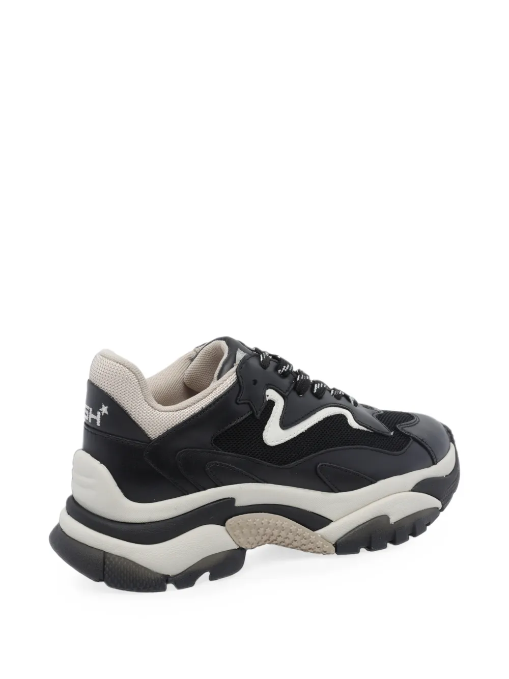 Ash Addict chunky-sole sneakers Zwart