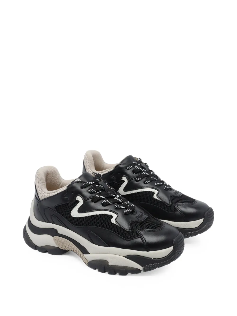 Ash Addict chunky-sole sneakers Zwart