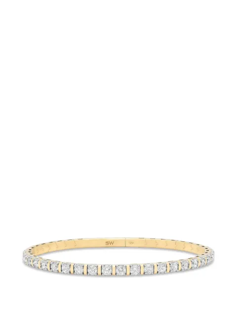 Sara Weinstock Flexion Eternity diamond bangle