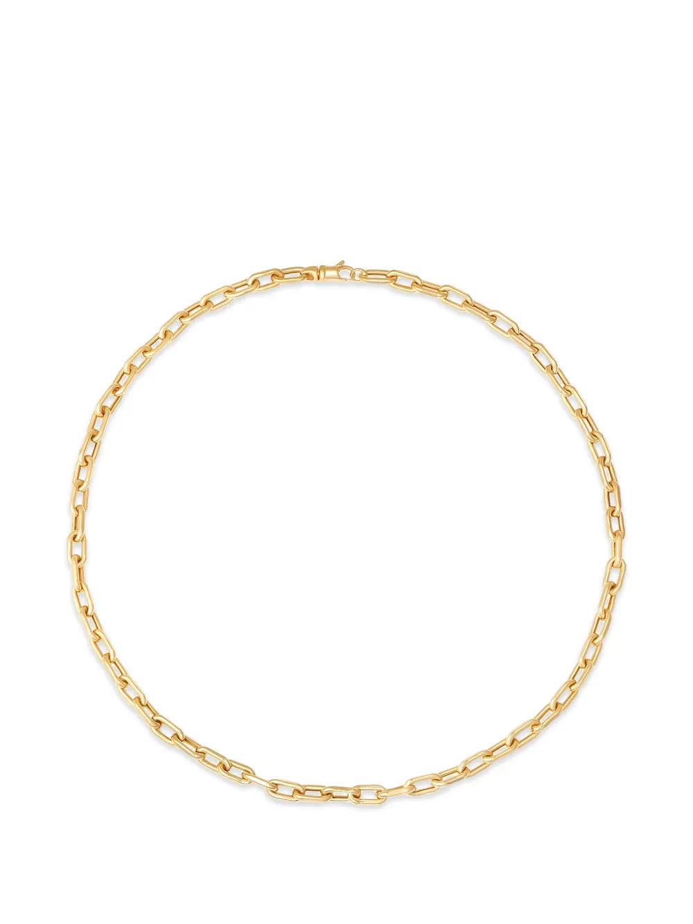 Sara Weinstock small Nantucket rectangle chain necklace - Gold