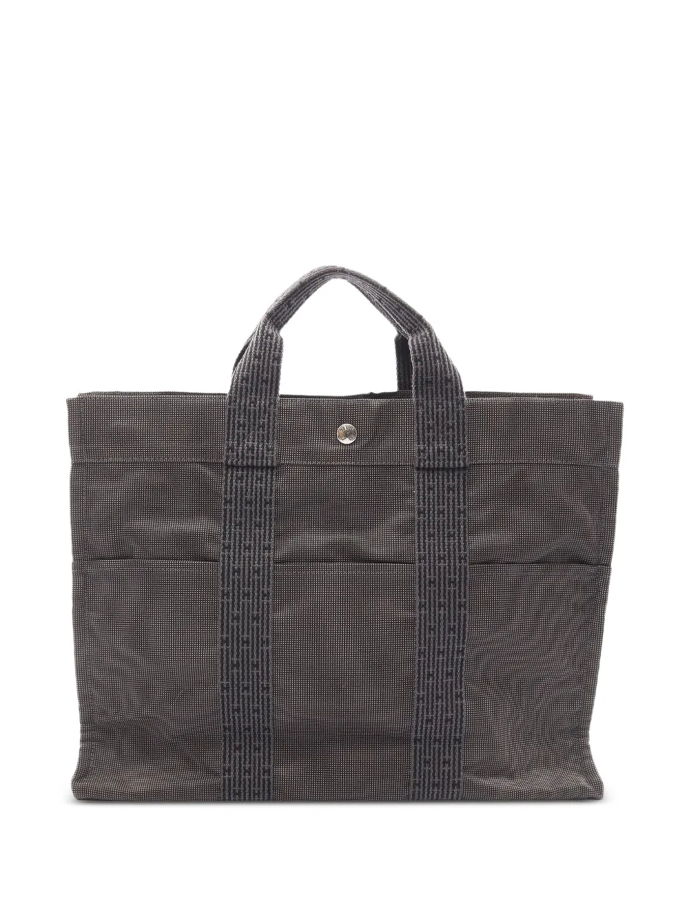 Hermès Pre-Owned 20th Century Canvas Herline MM tote bag - Grigio