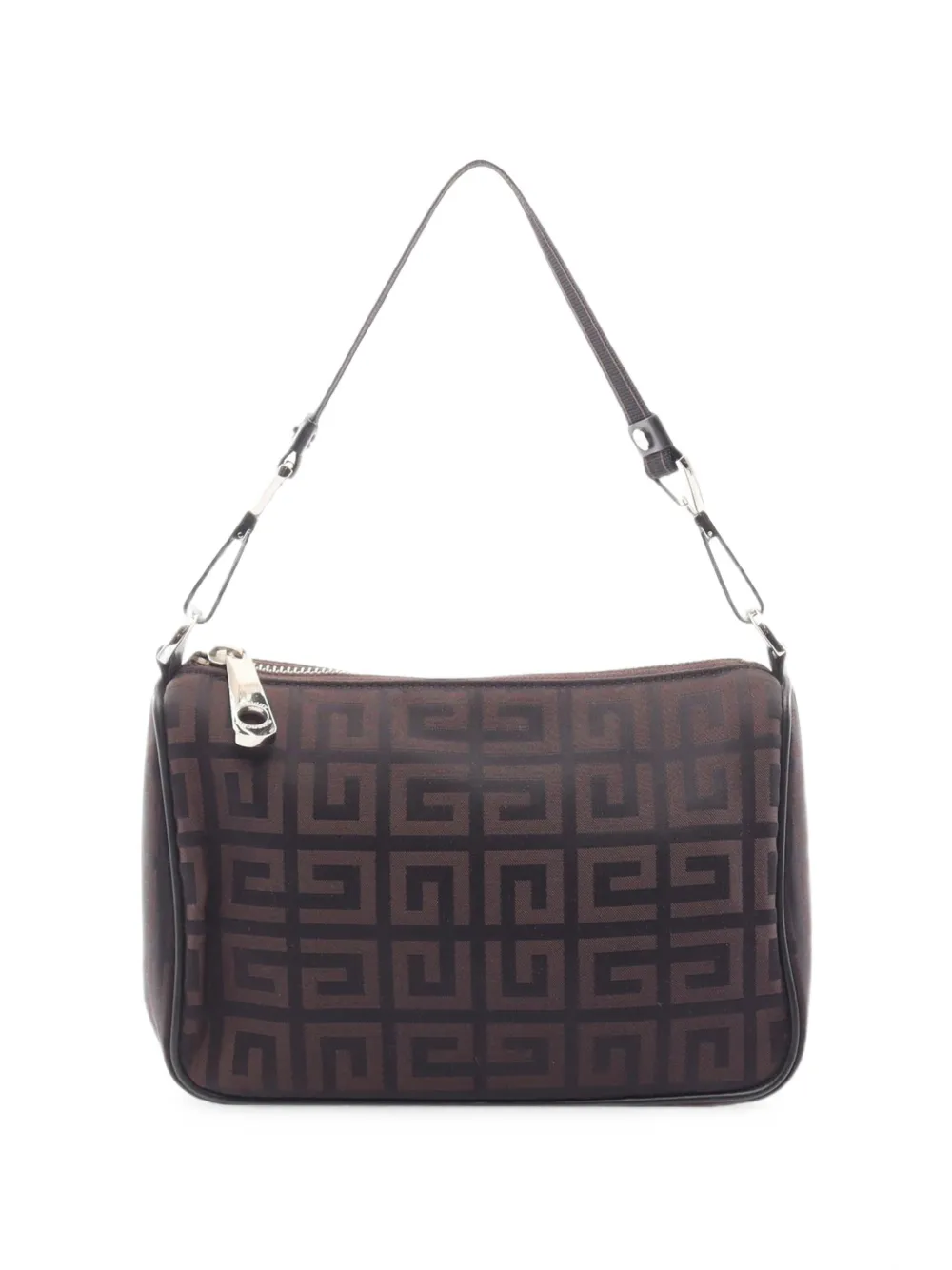 Givenchy Pre-Owned Borsa a spalla 4G in nylon 2010-2026 - Marrone