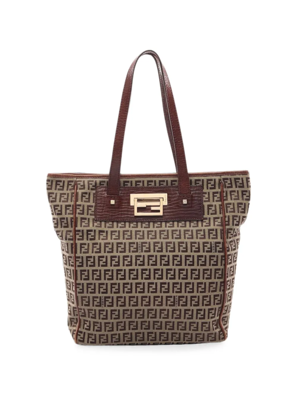 Fendi Pre-Owned 2000-2010 Zucchino Canvas tote bag - Marrone