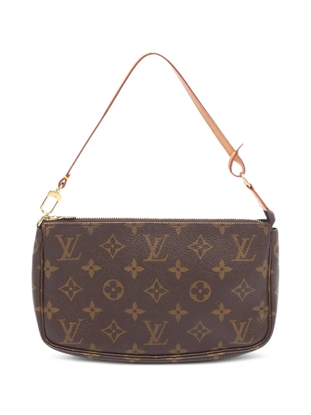 Louis Vuitton Pre-Owned Borsa a spalla Pochette Accessoires con monogramma 2001 - Marrone