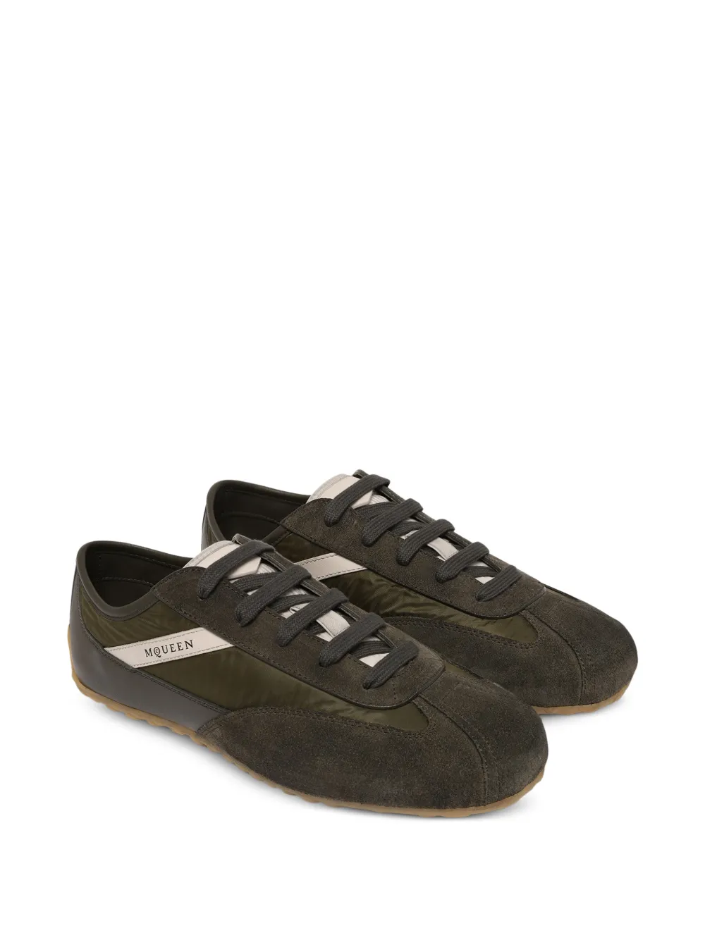 Alexander McQueen Boxe low-top sneakers Groen