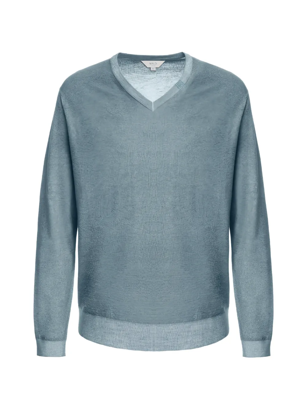Malo Trui met V-hals Blauw
