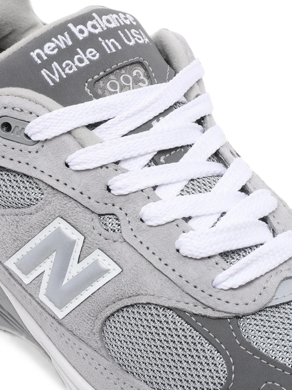 New Balance 993 sneakers met vlak Grijs