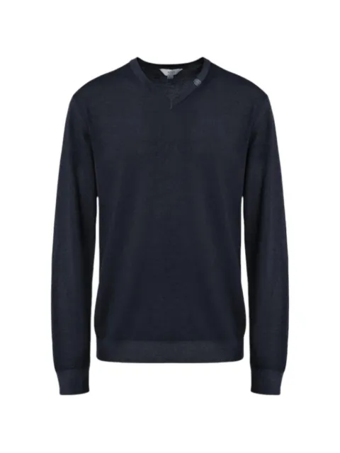 Malo Tavolozza V-neck knitted sweater