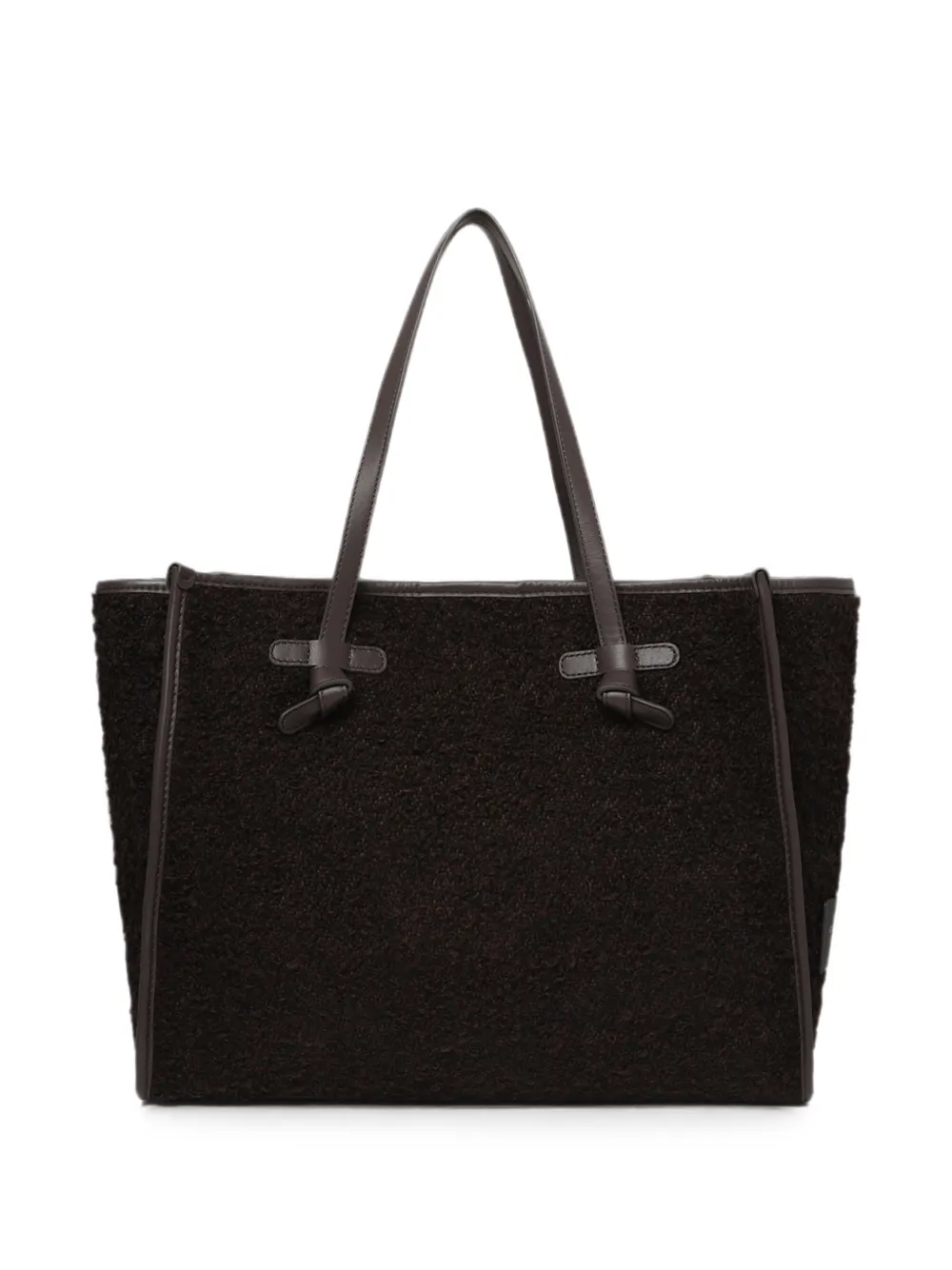 GIANNI CHIARINI Marcella bouclé shopper Bruin