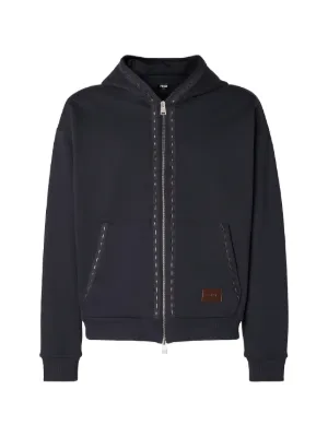 FENDI logo trim hoodie ジップパーカー - Fendi FENDI for Men $1350 FENDI logo trim hoodie ジップパーカー - Fendi FENDI for Men $1350