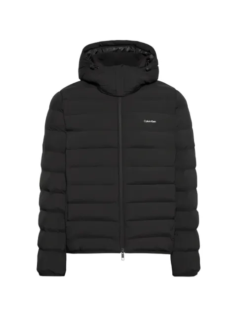 Calvin Klein hooded quilted jacket