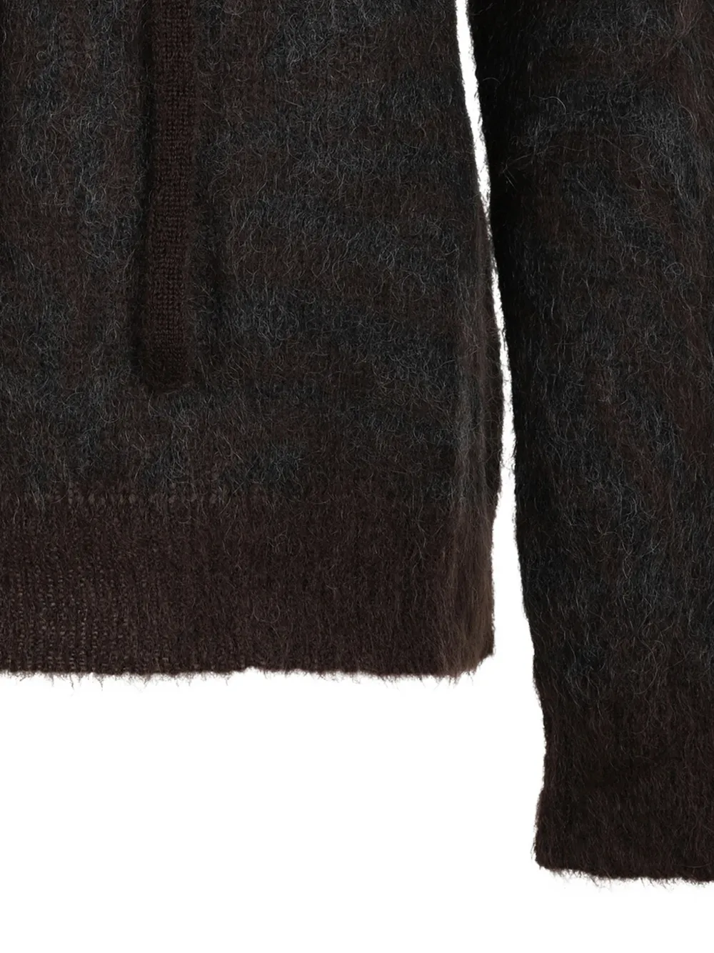 P.A.R.O.S.H. Trui met capuchon Bruin