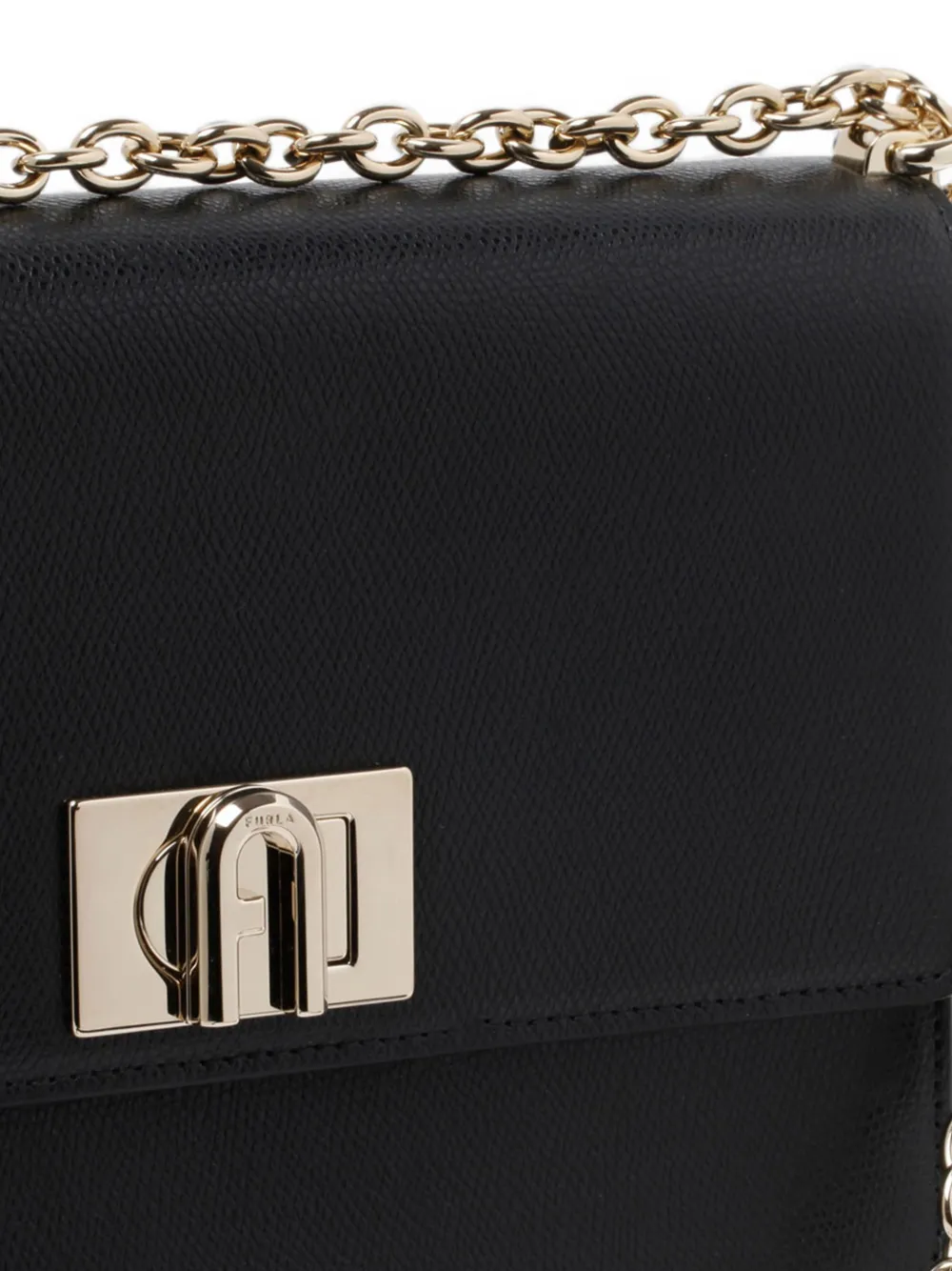 Furla 1927 mini-schoudertas Zwart