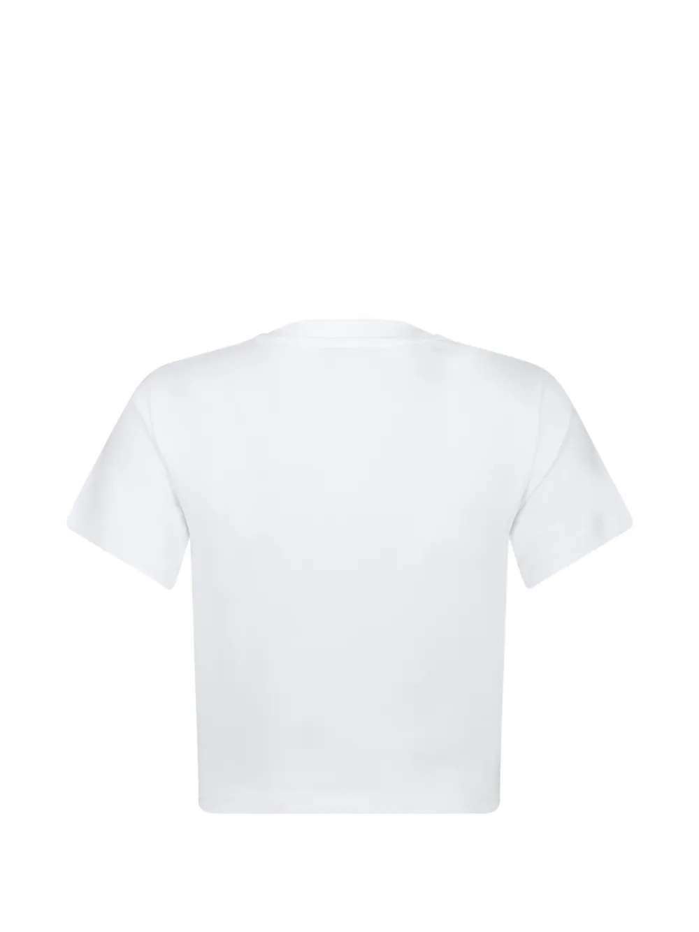 Casablanca Meduse Stacked logoprint T-shirt Wit