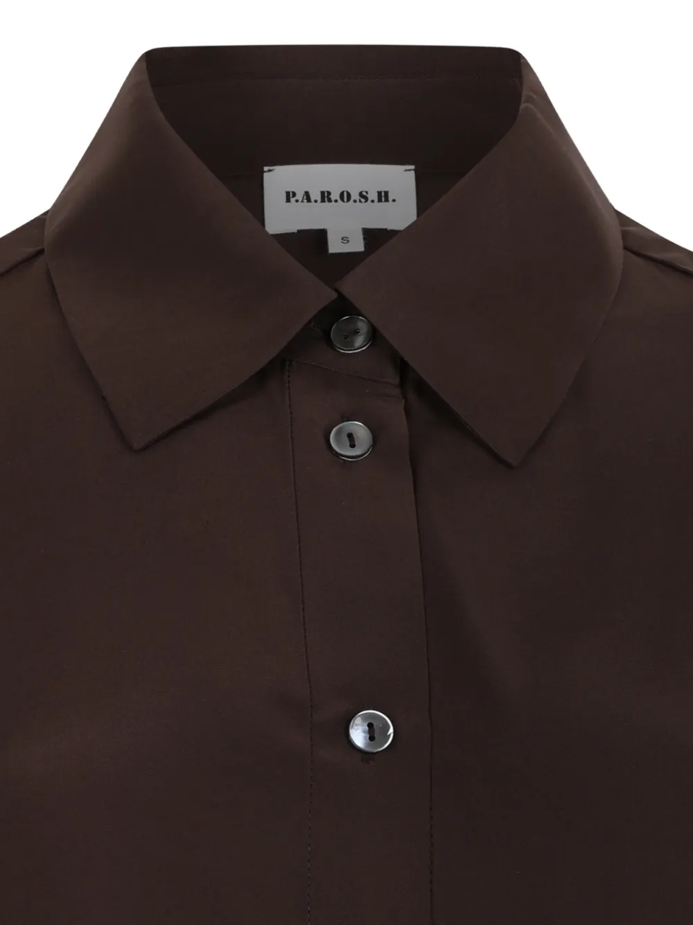 P.A.R.O.S.H. Button-down blouse Bruin