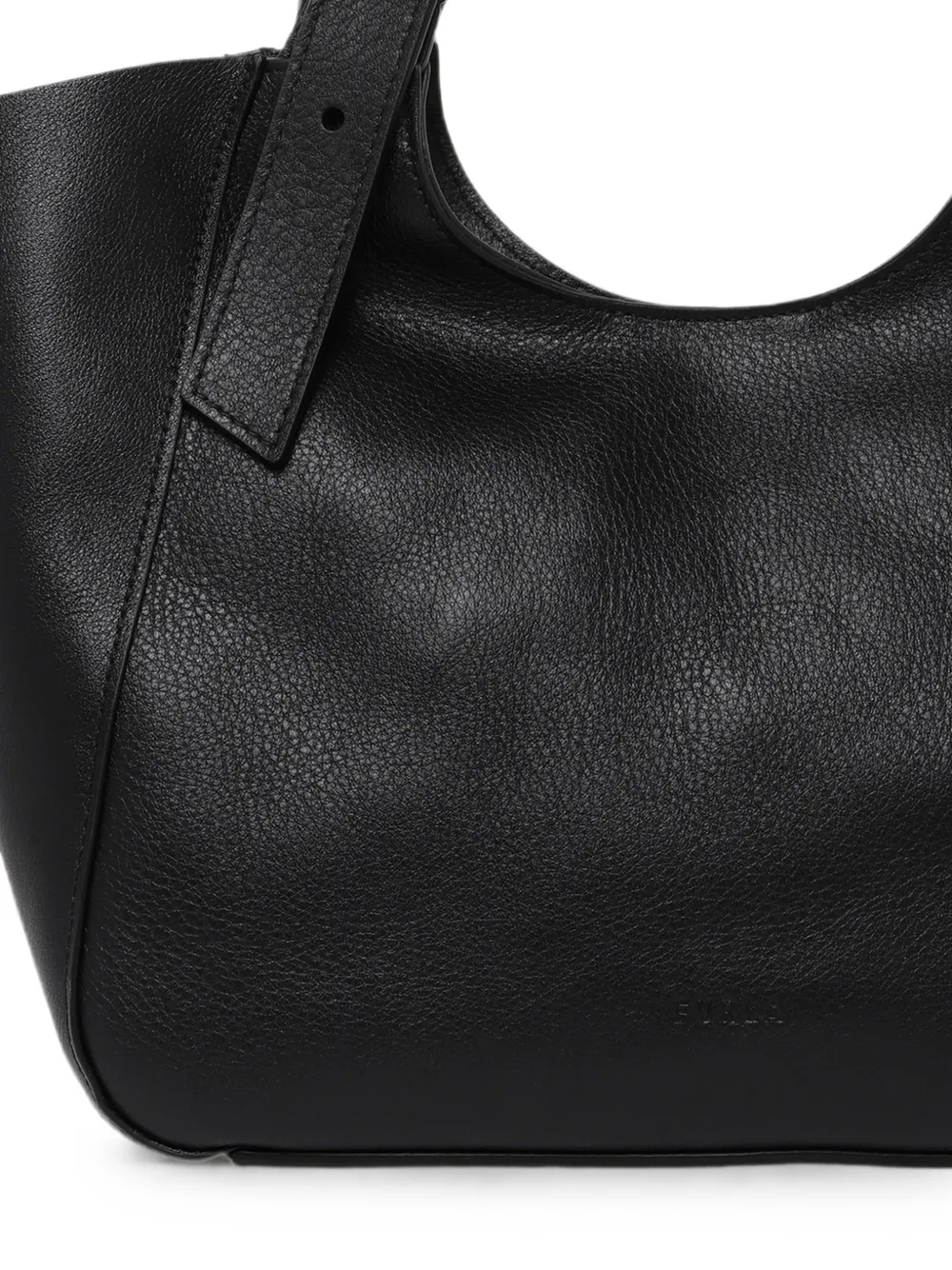 Furla Schoudertas met gespdetail Zwart