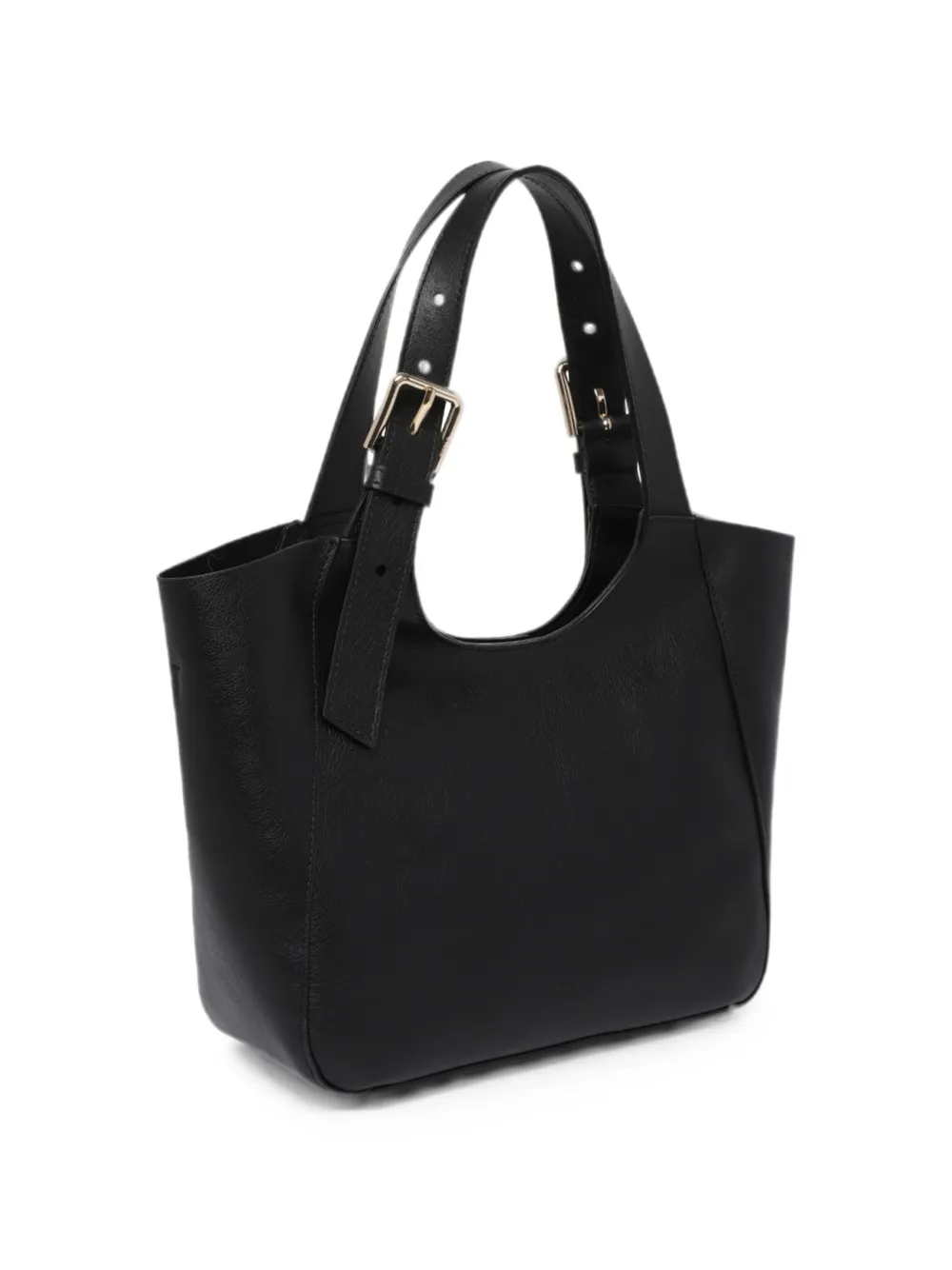 Furla Schoudertas met gespdetail Zwart