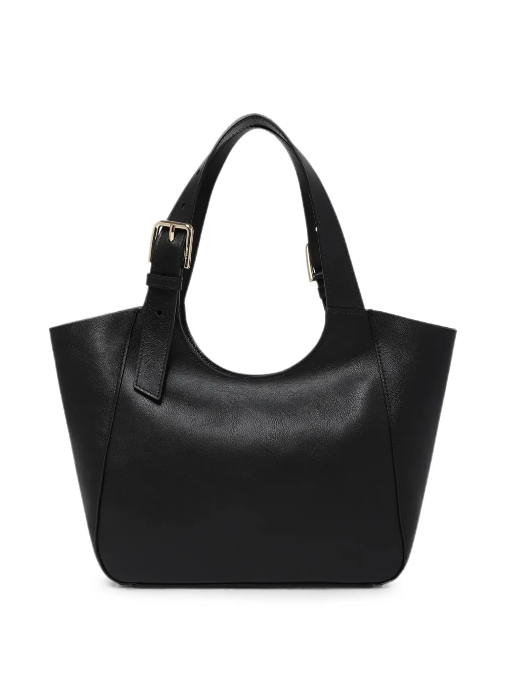 Furla Schoudertas met gespdetail Zwart