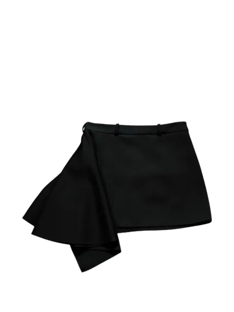 Givenchy short asymmetric ruffled skirt