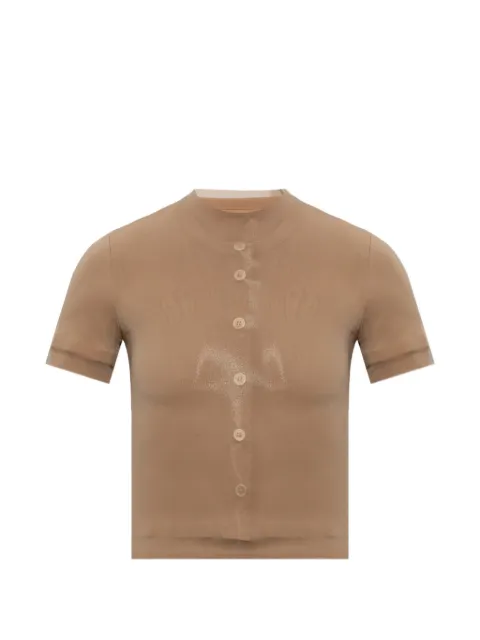 Maison Margiela button-detail short-sleeve T-shirt