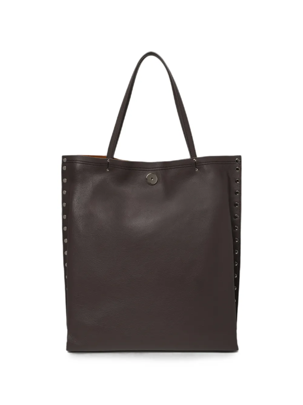 Zanellato M A' Spasso shopper verfraaid met studs Bruin