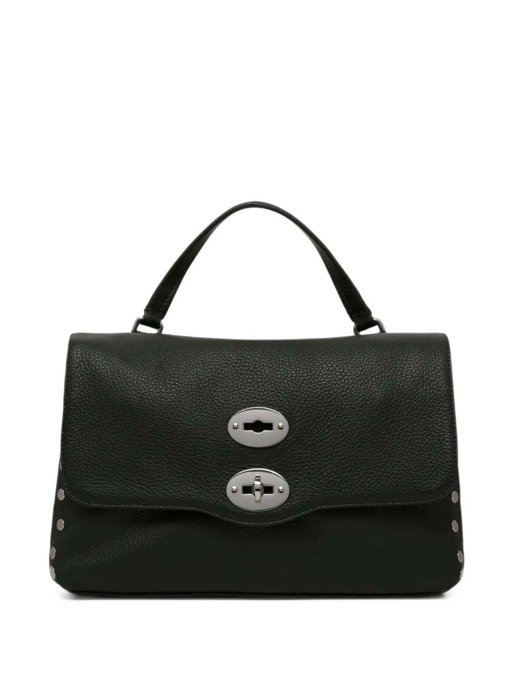 Zanellato S Postina studded leather tote bag - Green