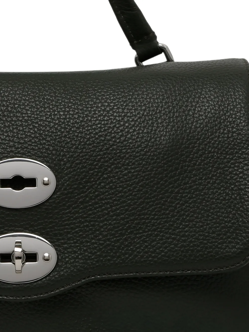Zanellato S Postina studded leather tote bag Groen
