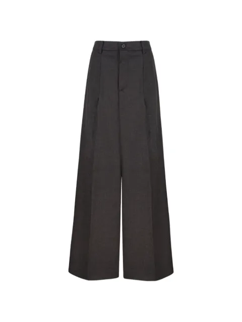 P.A.R.O.S.H. pressed-crease palazzo pants