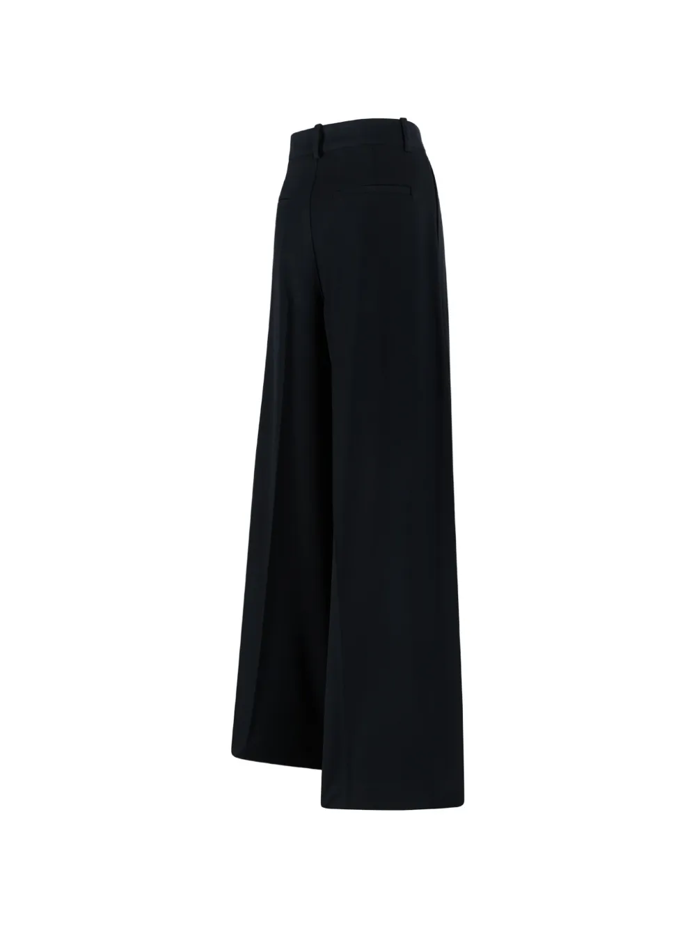P.A.R.O.S.H. Plooibroek met wijde pijpen Blauw