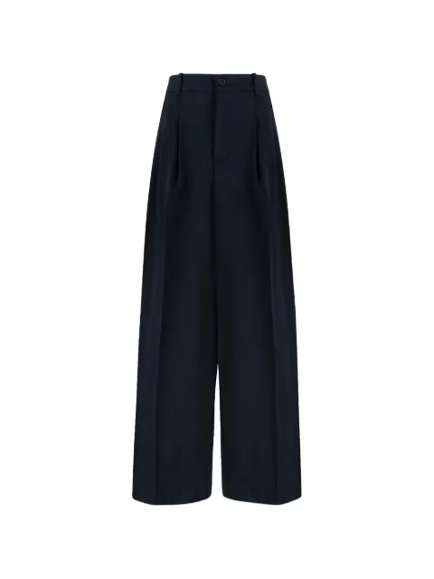 P.A.R.O.S.H. Wide-Leg-Hose mit Bundfalten