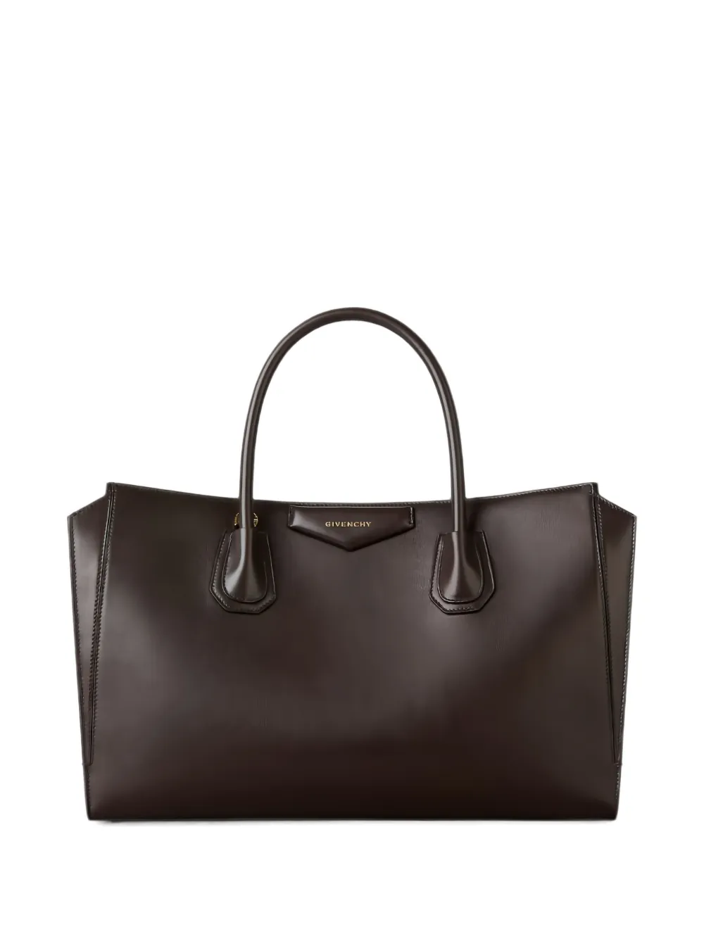 Givenchy medium Antigona leather tote bag - Marrone