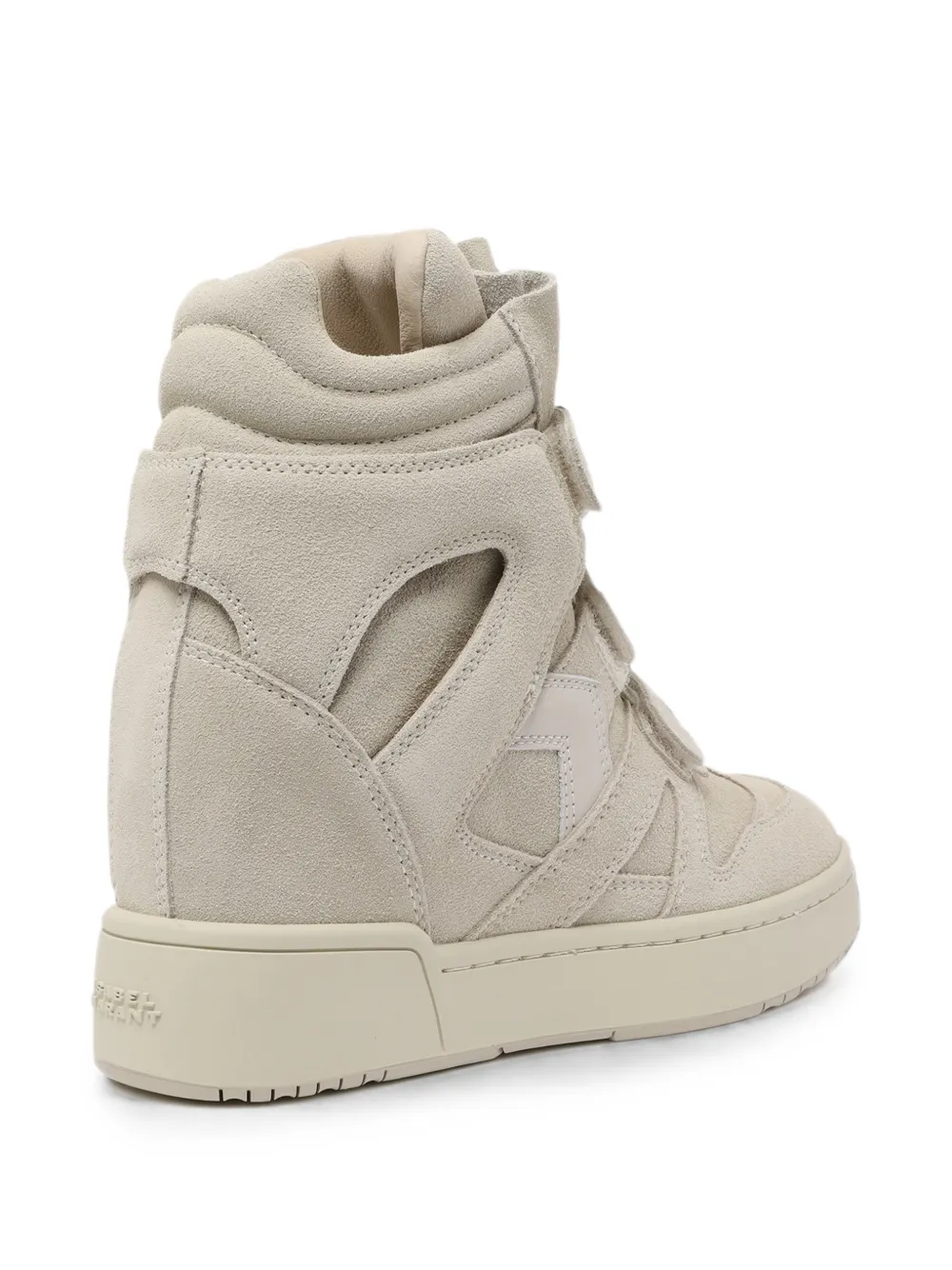 ISABEL MARANT Bekett sneakers leather wedged Beige