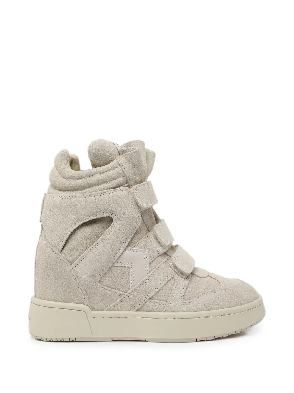 ISABEL MARANT Bekett sneakers leather wedged Beige