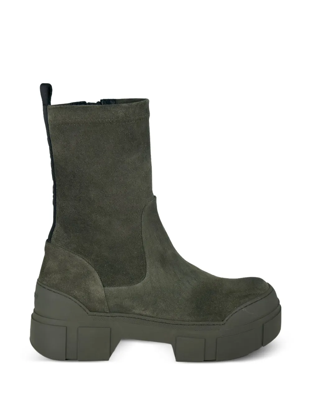 Vic Matie bottines en daim à semelle épaisse - Vert Vic Matie bottines en daim à semelle épaisse - Vert