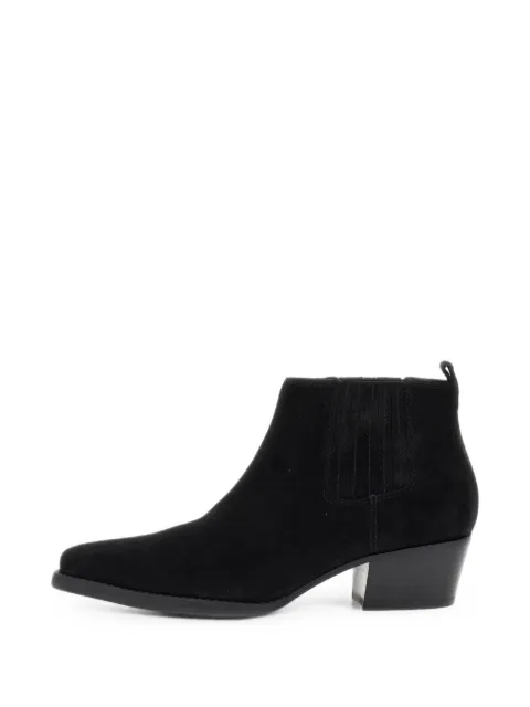 GUESS USA suede pointed-toe ankle boots